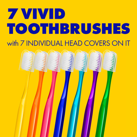 WAY.V Extra Soft Toothbrush Refill - Green 7pcs